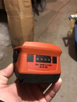 Hilti battery