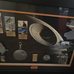 Disney Star Wars Weekends 2015 Framed Pin Set Limited Edition To 300