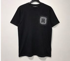 AMIRI Crystal Logo Black T-Shirt Size S