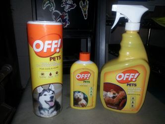 BRAND NEW OFF PET PRODUCTS