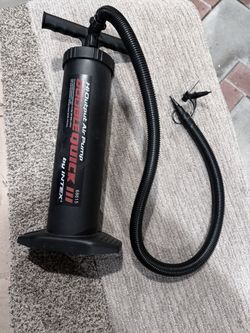 Intex Double Quick III S Hand Air Pump, Black, 14.5" Height