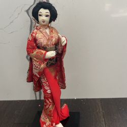 Vietnam War Authentic Porcelain Japanese Doll From Vietnam war
