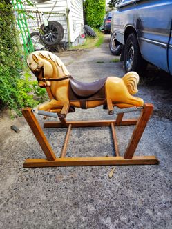 Vintage Wonder Mare Rocking Horse