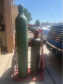 Oxygen Acetylene cutting torch