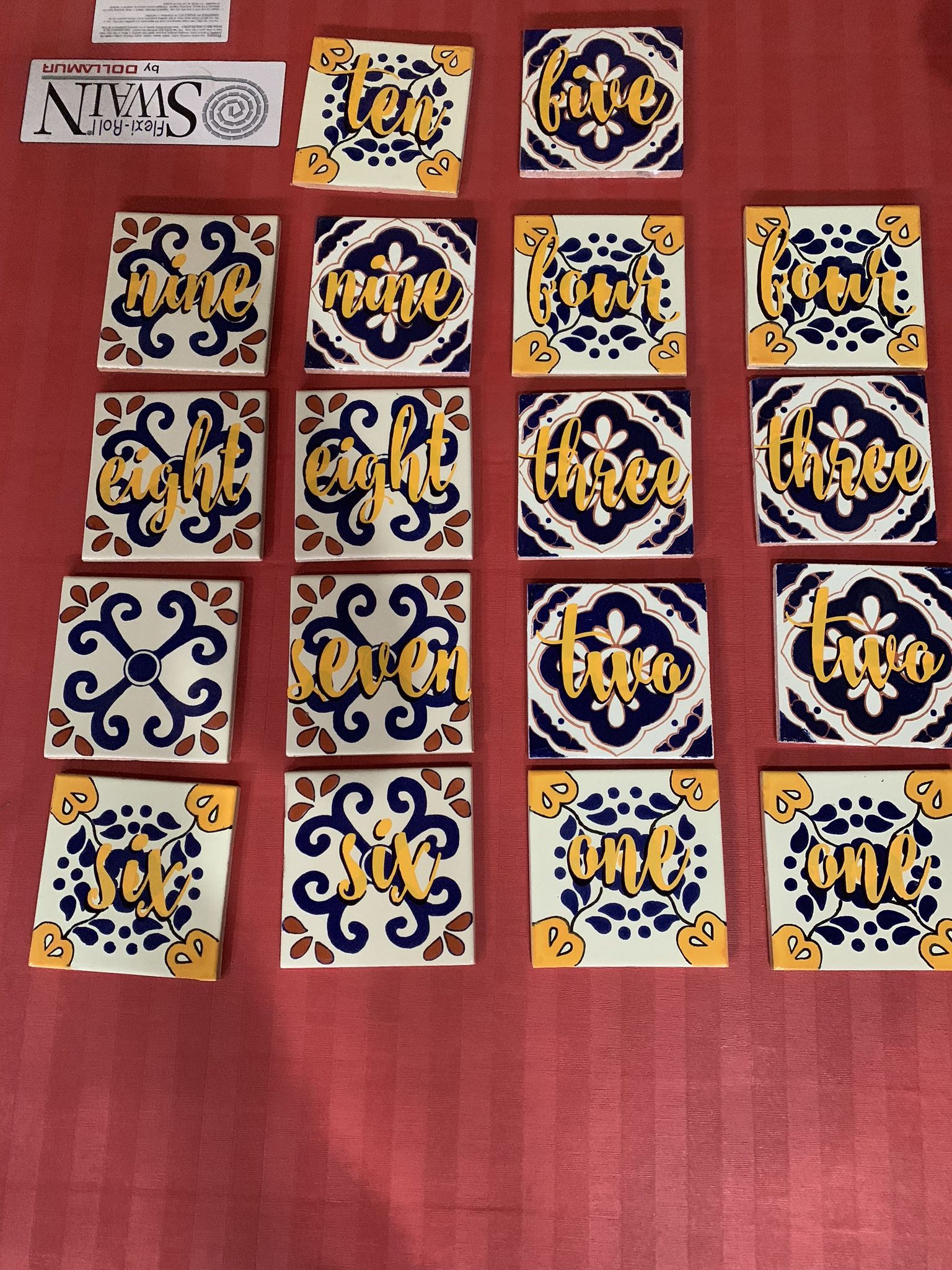 Tile Table Marker (18)