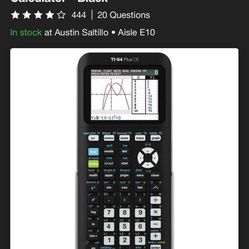 Ti84 Ce Calculator