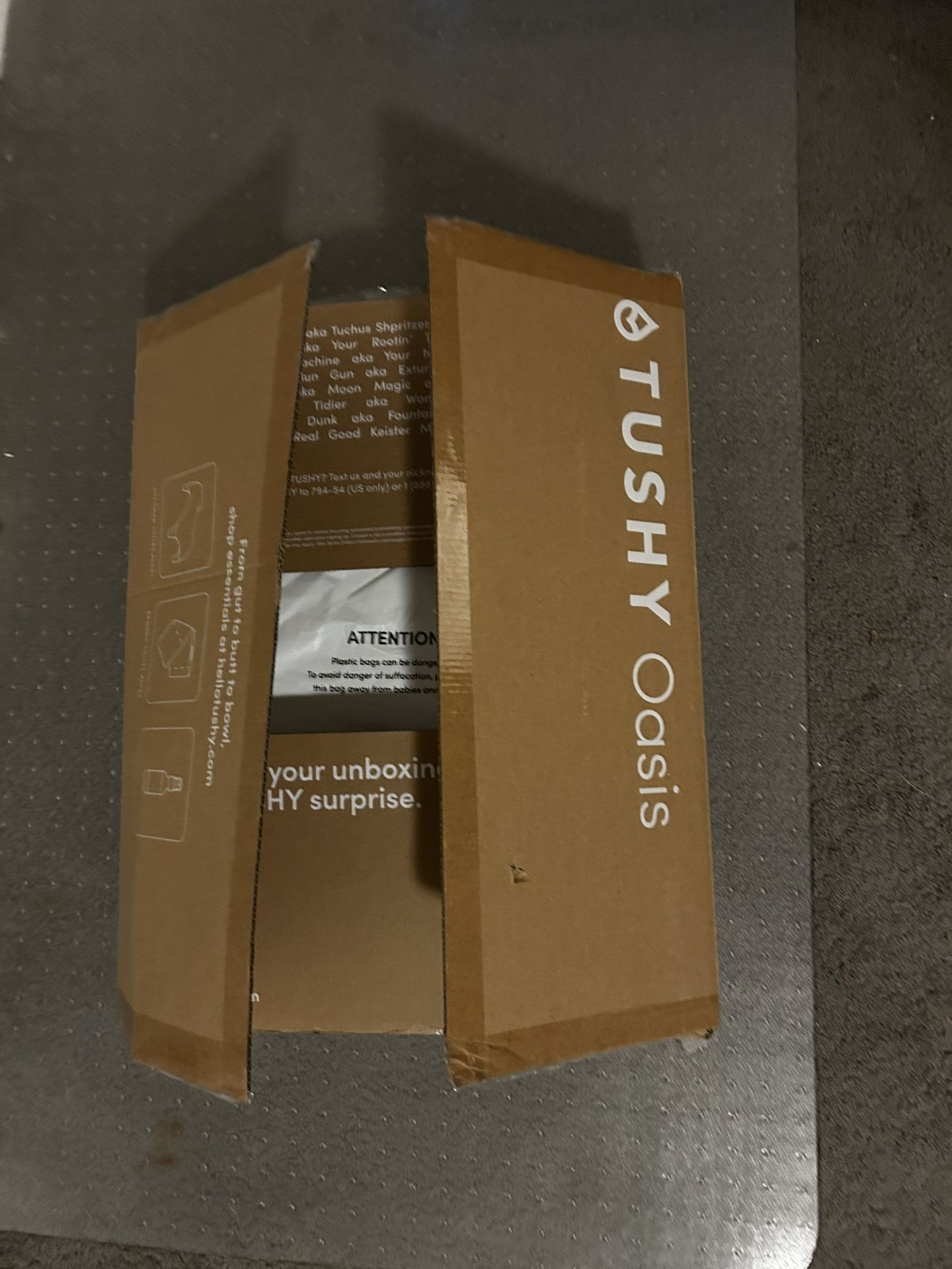 TUSHY Oasis Round / Platinum