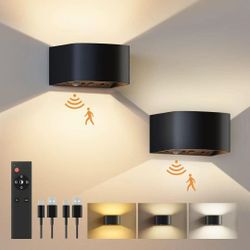 These rechargeable LED wall lights automatically turn on when motion is detected, providing hands-free lighting for up to 10 hours. Check it out now!