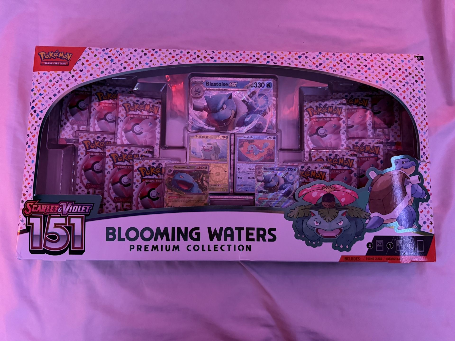 Blooming Waters Pokemon Box Damaged