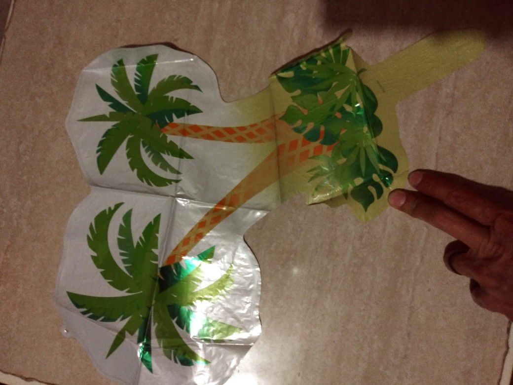 15 inch Palm Trees Foil Balloon