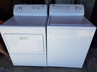 Set washer and dryer kenmore