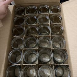 96 Half-Pint (8oz) Mason/Canning Jars - Jars Only