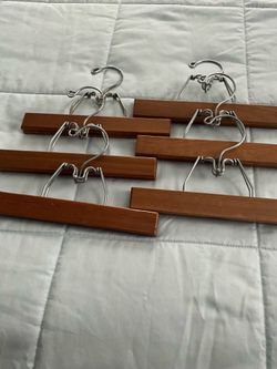 Hangers and slack and skirt hangers/several
