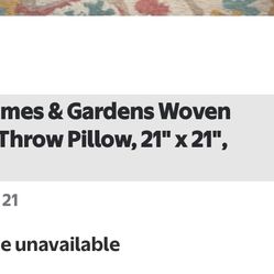 Woven Outdoor pillows l.