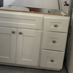 Bathroom vanity Without Sink and Top