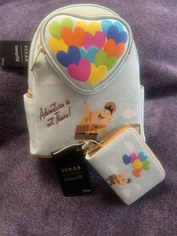 NWT Up/Russell Loungefly with matching wallet
