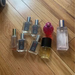 Mini perfume used and new