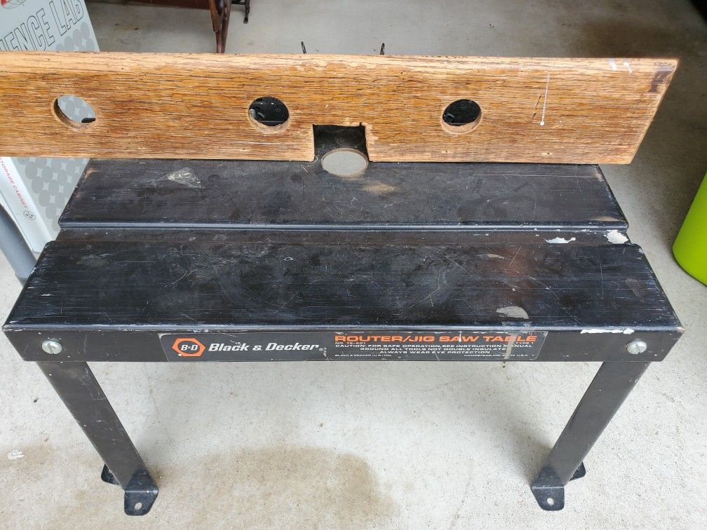 Black Decker Router Table Workbench Garage Project Lincoln NE