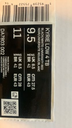 9.5 KYRIE LOW 4 TB