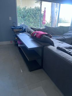Full sectional and 3 back end tables