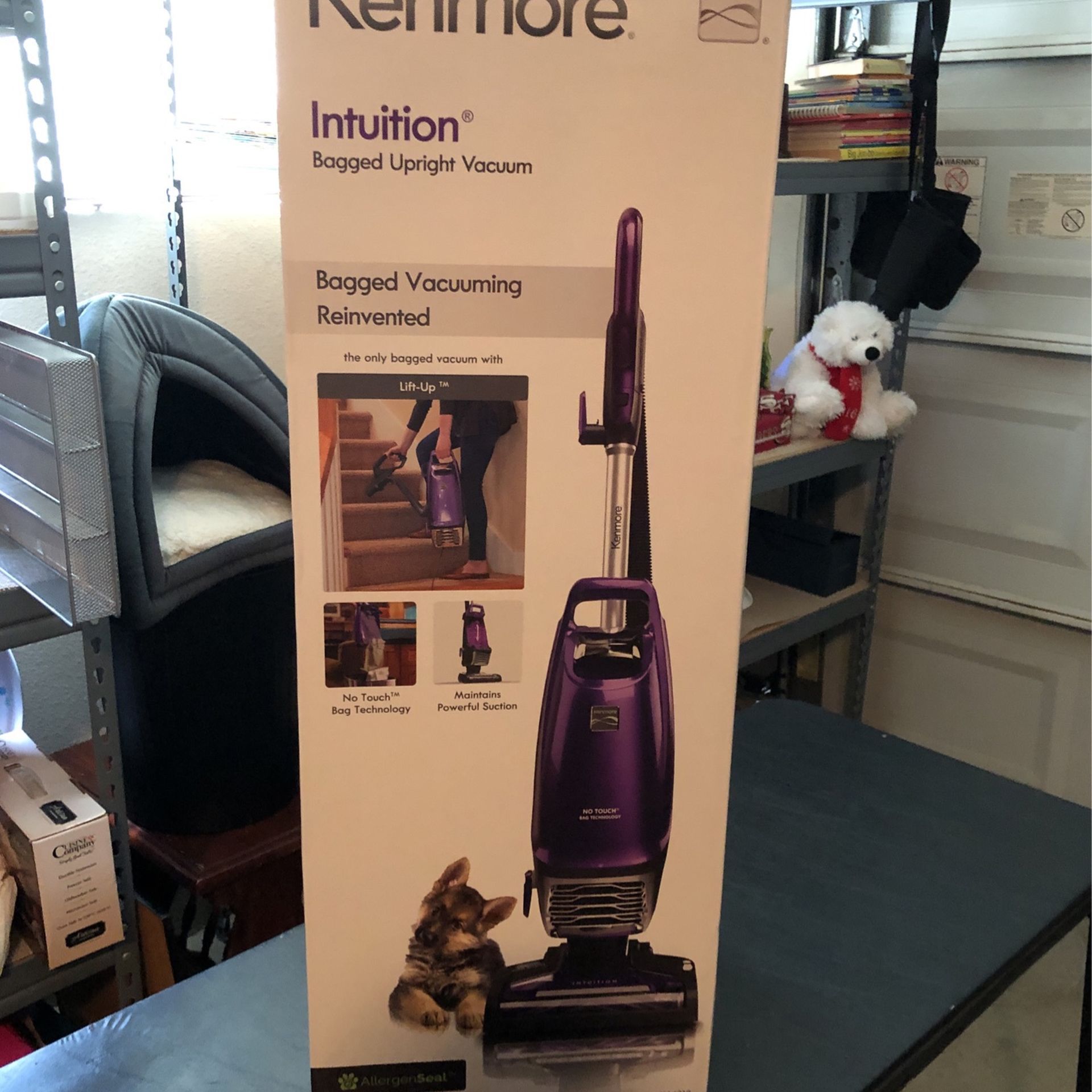 KENMORE Intuition Bagged Upright Vacuum Cleaner with No Touch Bag