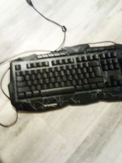 Led gaming keyboard