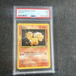 Vulpix Psa 5 Pokemon Trading Card Game 