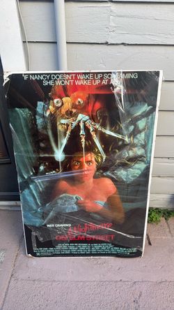 Vintage Poster A Nightmare on Elm Street Original Movie Poster