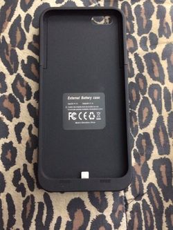 iPhone 6s Plus battery case used for short time euc!