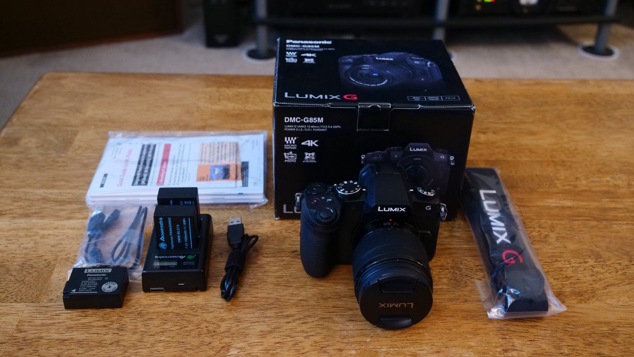 Panasonic LUMIX G85 Digital Camera w/ 12-60mm Lens