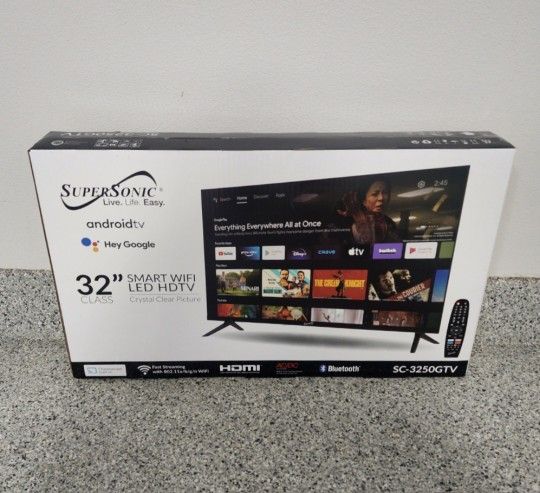 Supersonic Smart WiFi 32 inch TV
