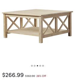 Natural Coffee Table