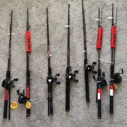 Ugly Stik Gx2 Bait cast Combo Fishing Poles