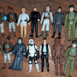 18 Vintage Star Wars Figures