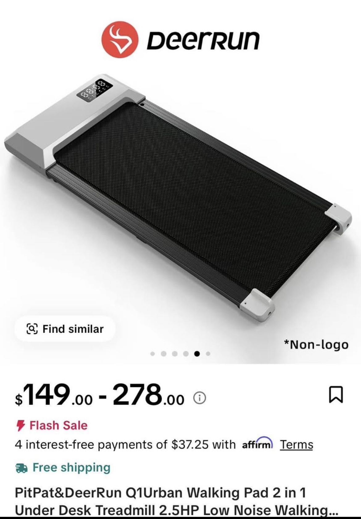 DeerRun Walking Pad