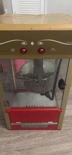 Carnival style popcorn machine