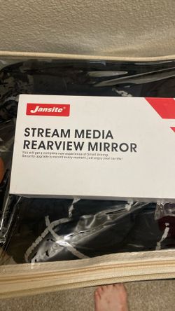 Stream Media Rearview Mirror