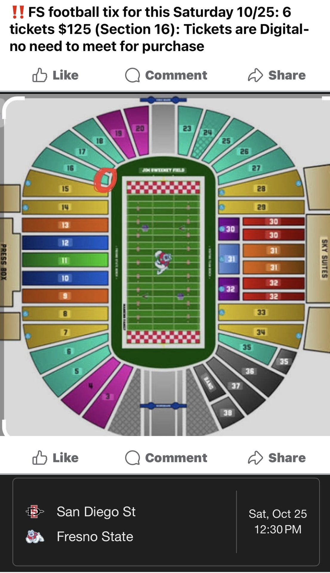 Fresno State Tickets