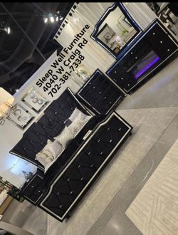 ✨️4pc Queen, King Bedrooms ✨️ Furniture Sectionals, Dining Avail