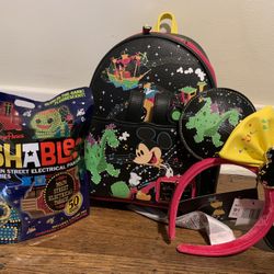 NWT Disneyland Main Street Electrical Parade 50th Anniversary Bundle Set