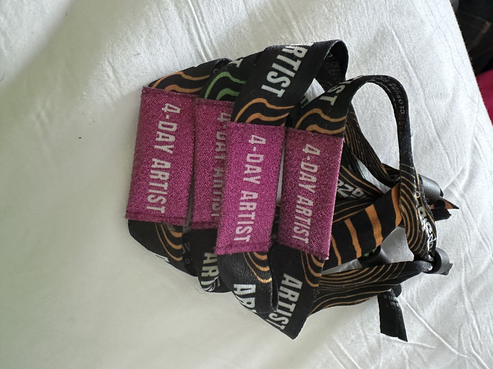 Lollapalooza ARTIST Sunday Wristbands For Sale