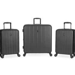 NEW in Box 3-piece Premium SwissGear Wanderlust Pro Lightweight Expandable Spinner Set