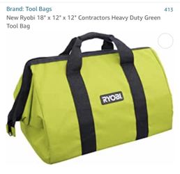 Ryobi Large Tool Bags