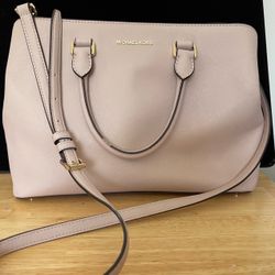Michael Kors Pink Blossom Savannah Large Satchel