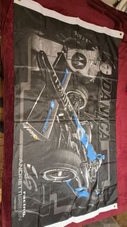 Danica Patrick Andretti Green Racing Banner Flag