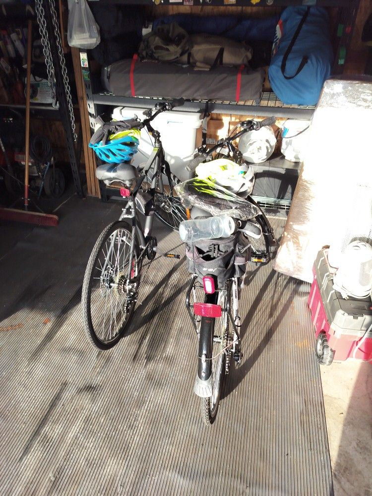 His And Hers Infinity Boss Road bikes Plus Accessories
