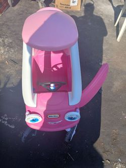 Princess tike little girls play car