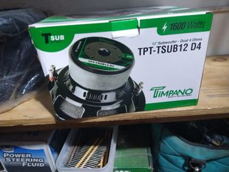 12 inch timpano subwoofer