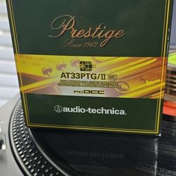 AUDIO-TECHNICA Prestige AT33PTG/II Dual Moving Coul Stereo Cartridge.
