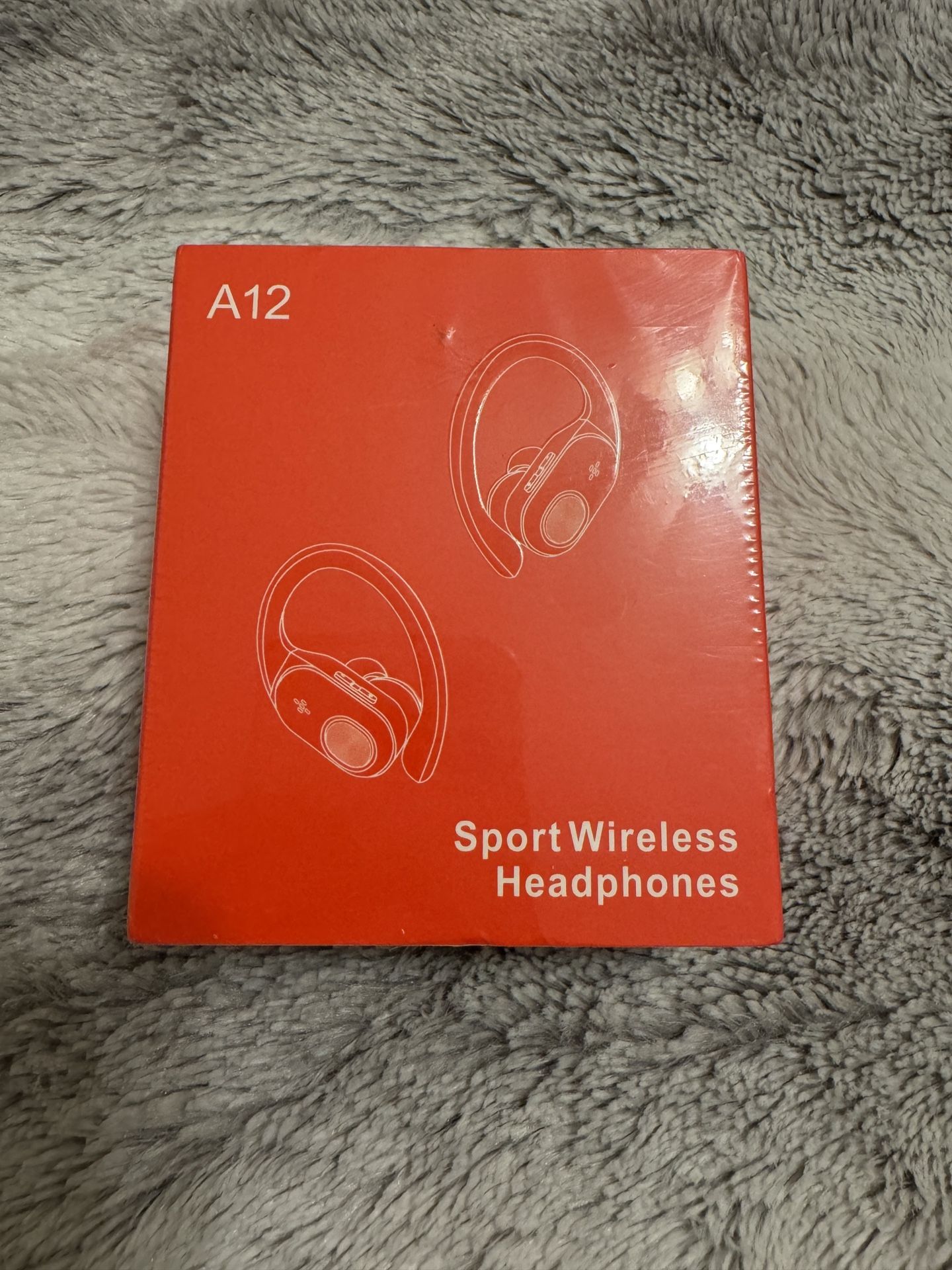 UrbanX Wireless Earbuds for Samsung galaxys A12 with Immersive Sound True 5.0 Bluetooth Over The Ear Sport Headphones - includes A Charging Case - Ste